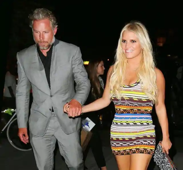 #18. Jessica Simpson & Eric Johnson