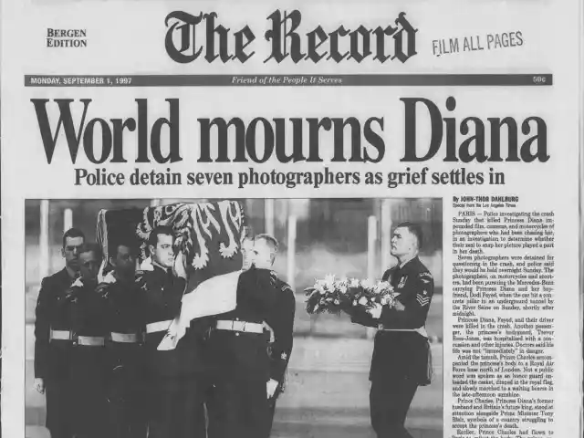 World Mourns Diana