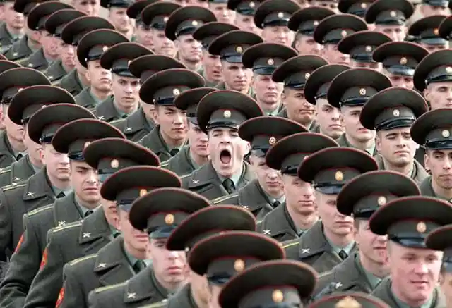 Yawning Soldier