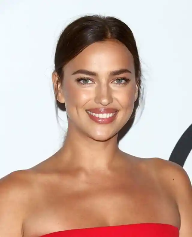 #19. Irina Shayk's Gold Mask