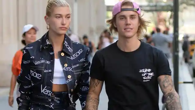 #23. Justin Bieber & Hailey Baldwin