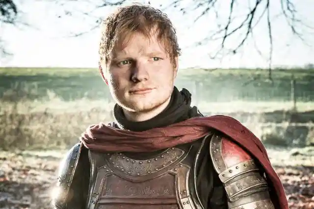 #1. Ed Sheeran In Game Of Thrones