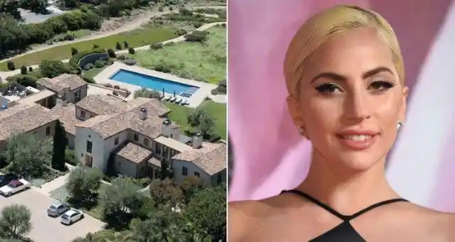 #17. Lady Gaga: Malibu Mansion