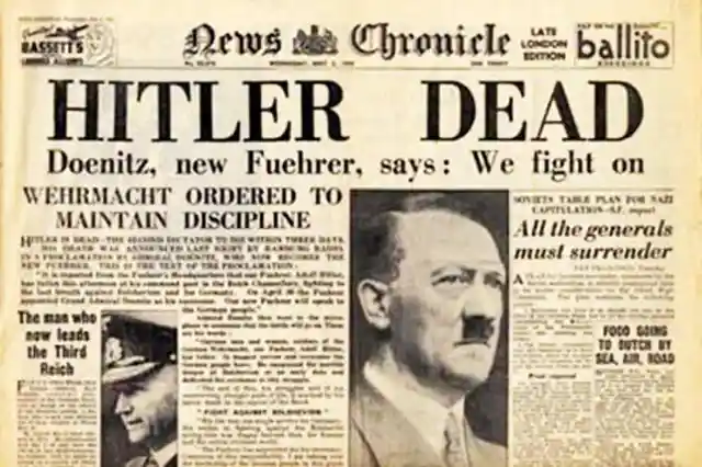 Hitler Dead