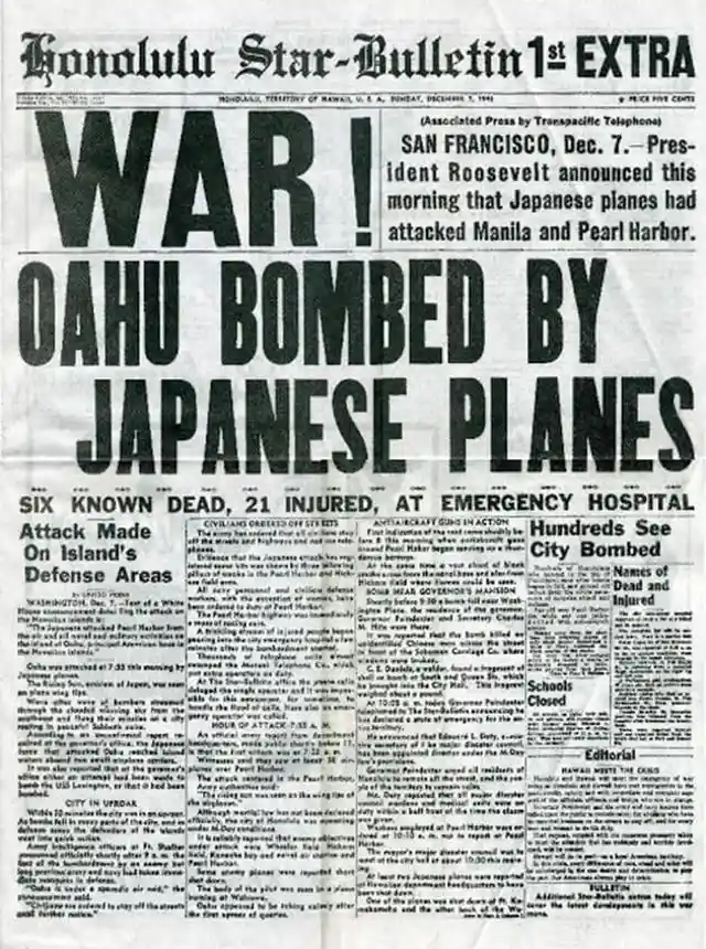 Oahu, Bombed