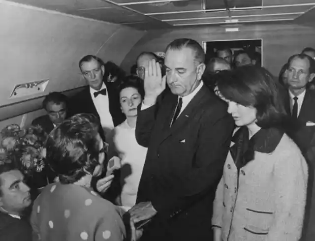 1963: Lyndon B. Johnson Is Sworn In