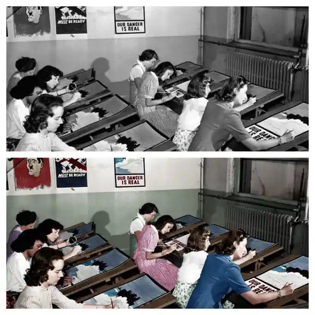 Making Of Propaganda Posters, 1942