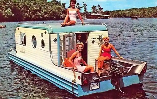 The Aqua-Trail Houseboat, 1959