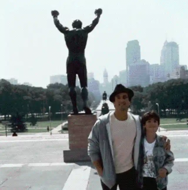 #35. Sylvester Stallone and Sage Stallone