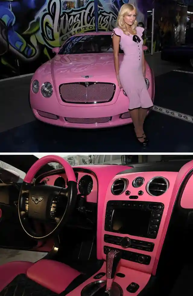 Paris Hilton - Bentley Continental