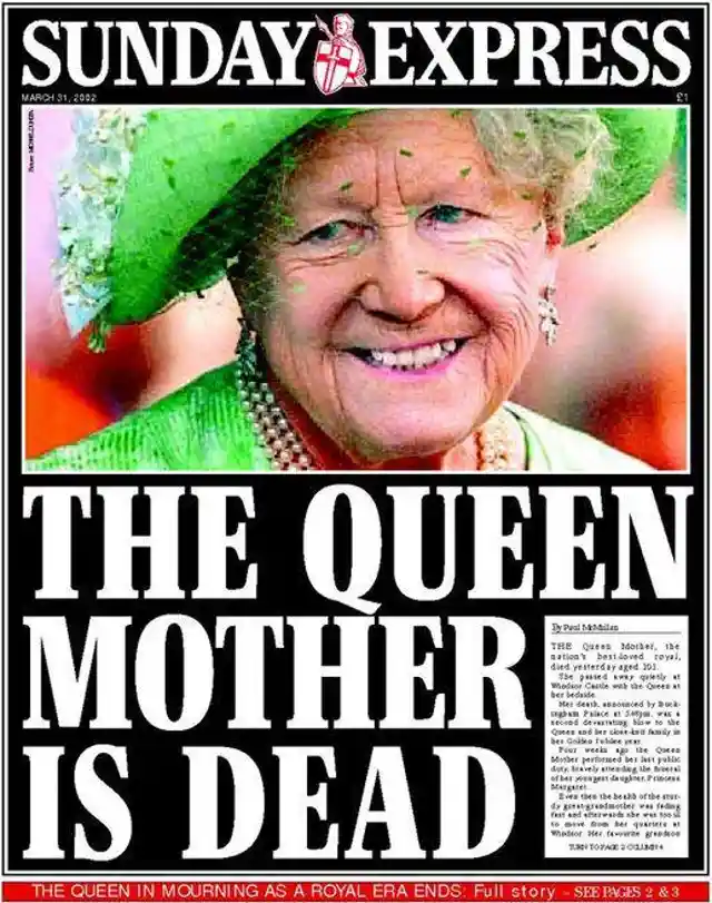 Queen Mother Dead