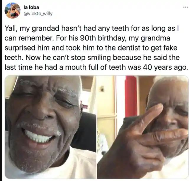 Getting His Smile Back