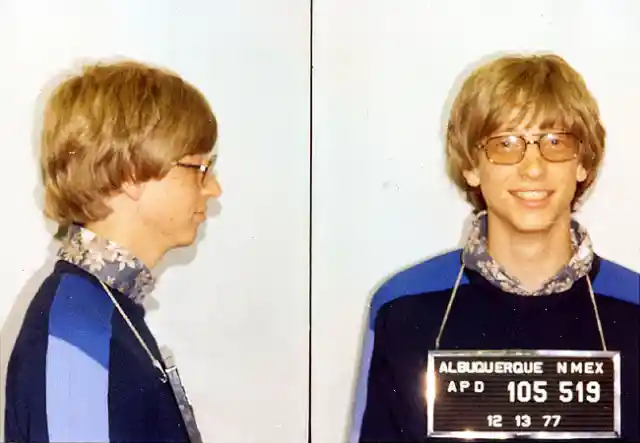 Bill Gates' Mug Shot
