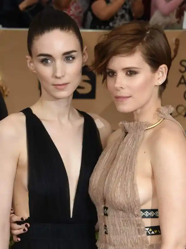 #3. Kate And Rooney Mara