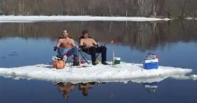 Chilling On Ice