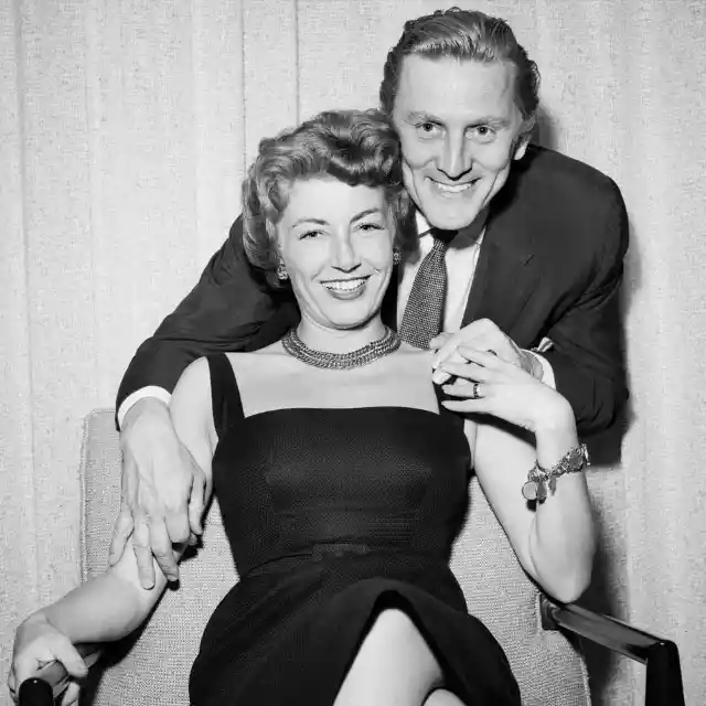 #24. Kirk Douglas and Anne Douglas’s Marriage, 1954