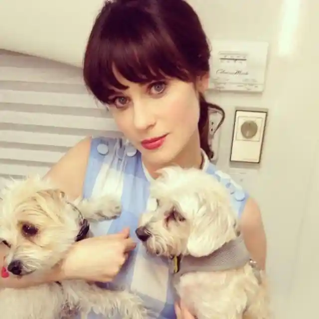 #23. Zooey Deschanel Rescues Not One, But Two