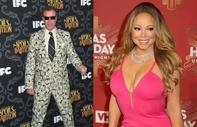 #19. Will Ferrell / Mariah Carey