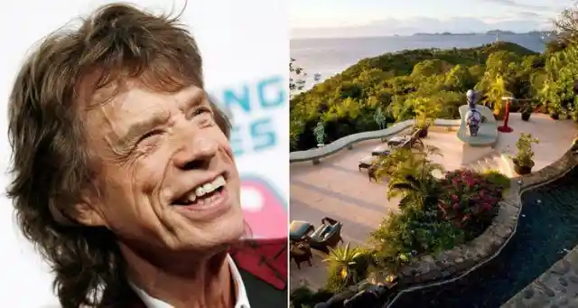 #11. Mick Jagger: Mustique Villa