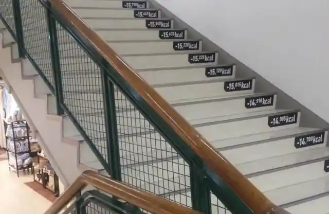 Calorie-Counting Stairs