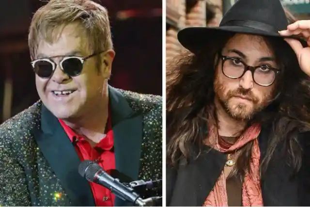 #4. Elton John & Sean Lennon