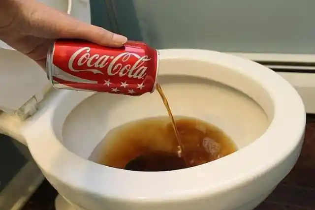 #1. Cleaning The Toilet