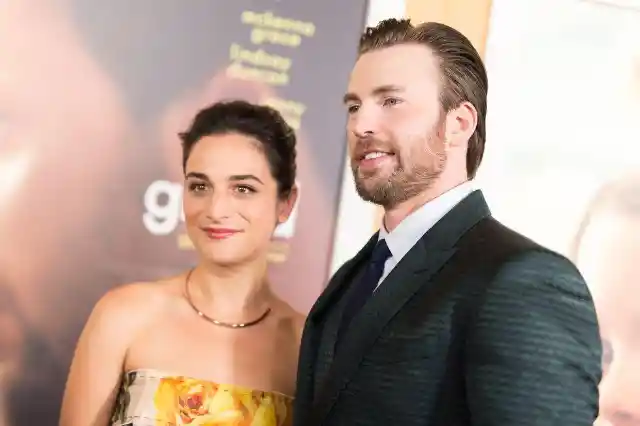 #19. Chris Evans & Jenny Slate