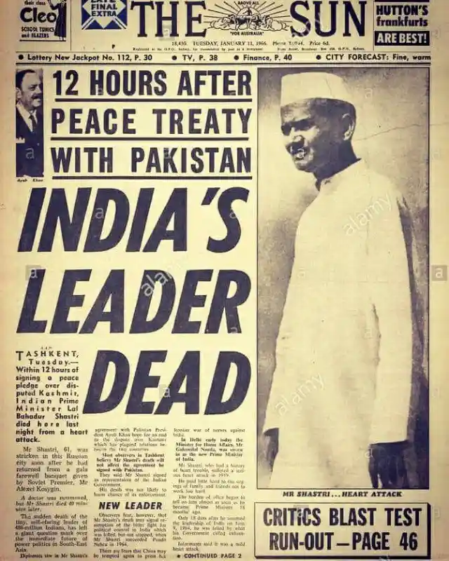 India’s Prime Minister Dead