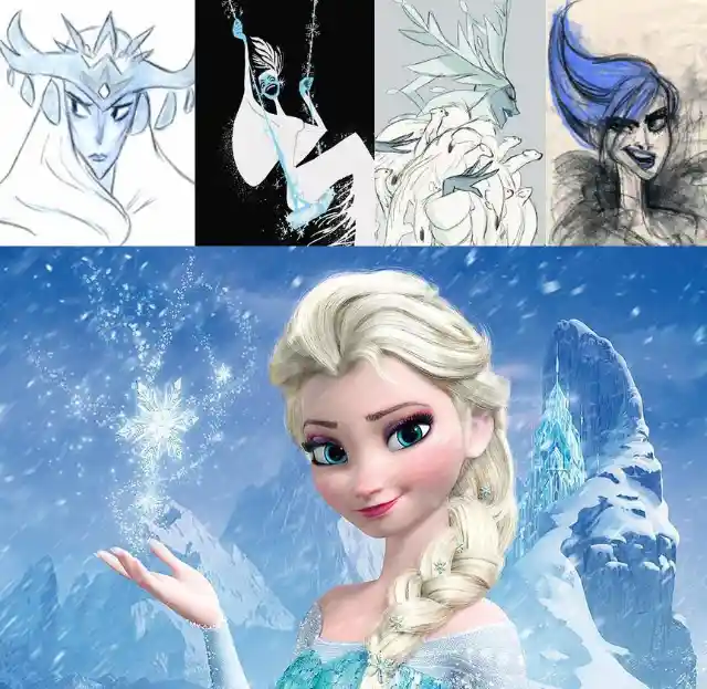 From The Sketchbook To The Silver Screen: The Original Looks Of Our Favorite Disney Characters