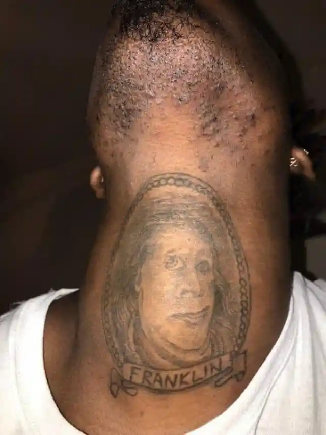 A Neck Tattoo