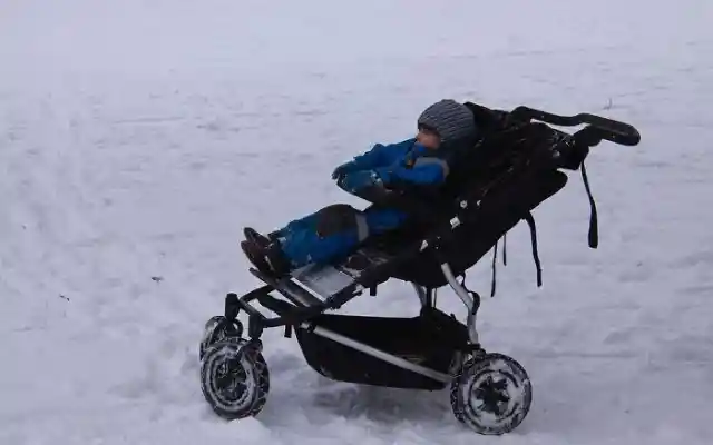 Kids Nap Out In The Snow In Scandinavia