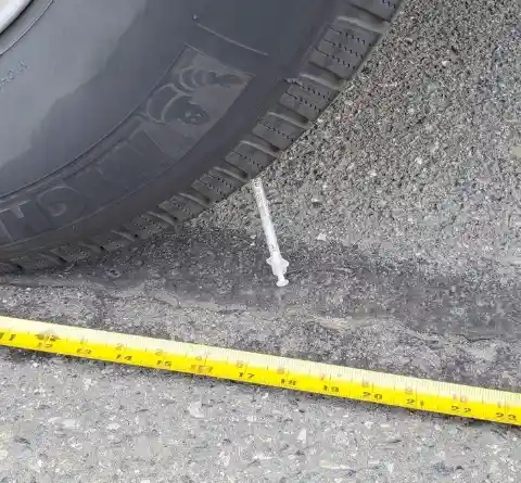 A Needle Inside the Tire