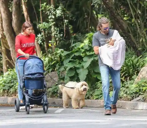 #6. Bradley Cooper And His Actor Dog
