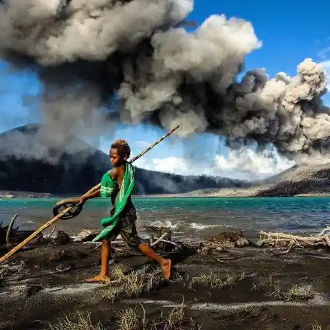 Tavurvur Volcano