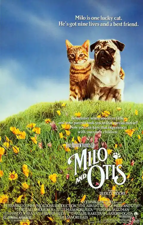 #17. The Adventures Of Milo And Otis (1986)