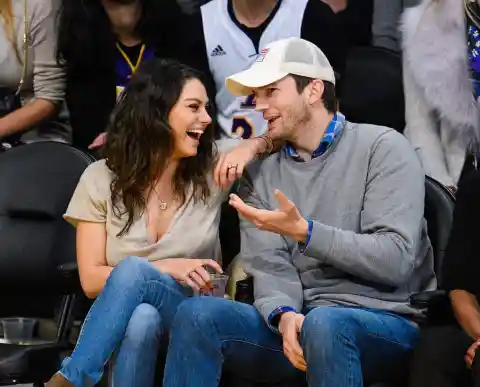 #16. Mila Kunis And Ashton Kutcher