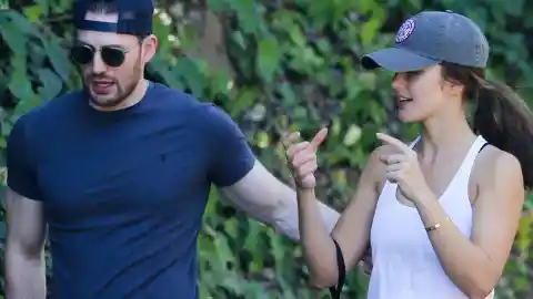 #24. Chris Evans & Minka Kelly