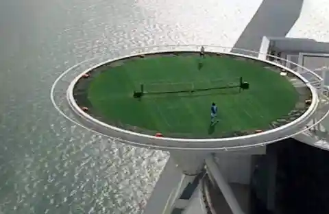 High-Rise Tennis Court