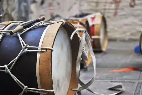 #6. Literal Man-Made Drums
