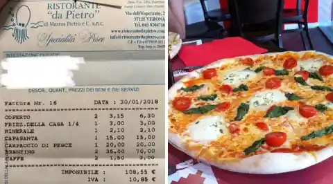 Restaurants Include Service Charge In Italy