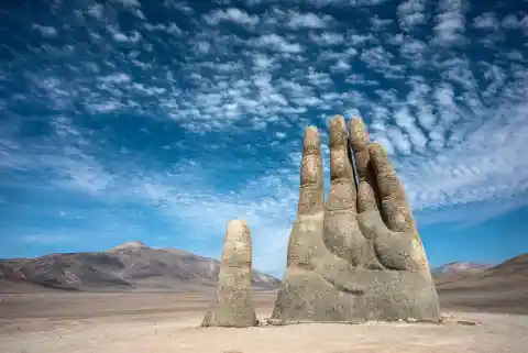 Hand In The Desert - Chile