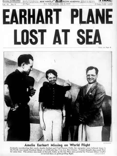 The Loss Of Amelia Earhart