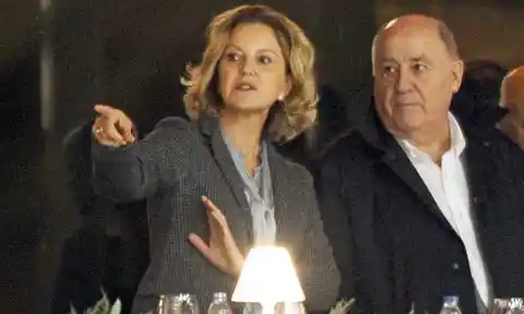 Amancio Ortega & Flora Pérez