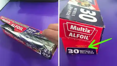 #13. Keeping The Tin Foil Inside The Box