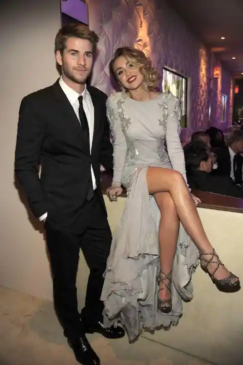 #30. Liam Hemsworth & Miley Cyrus