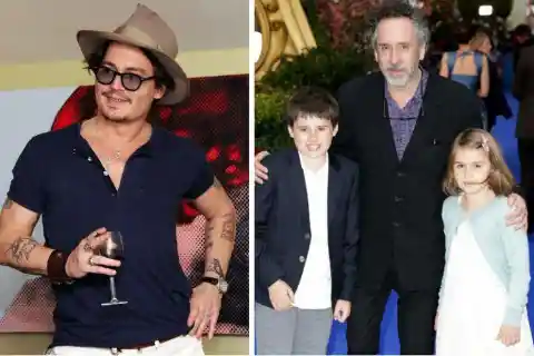 #5. Johnny Depp & Tim Burton’s Children